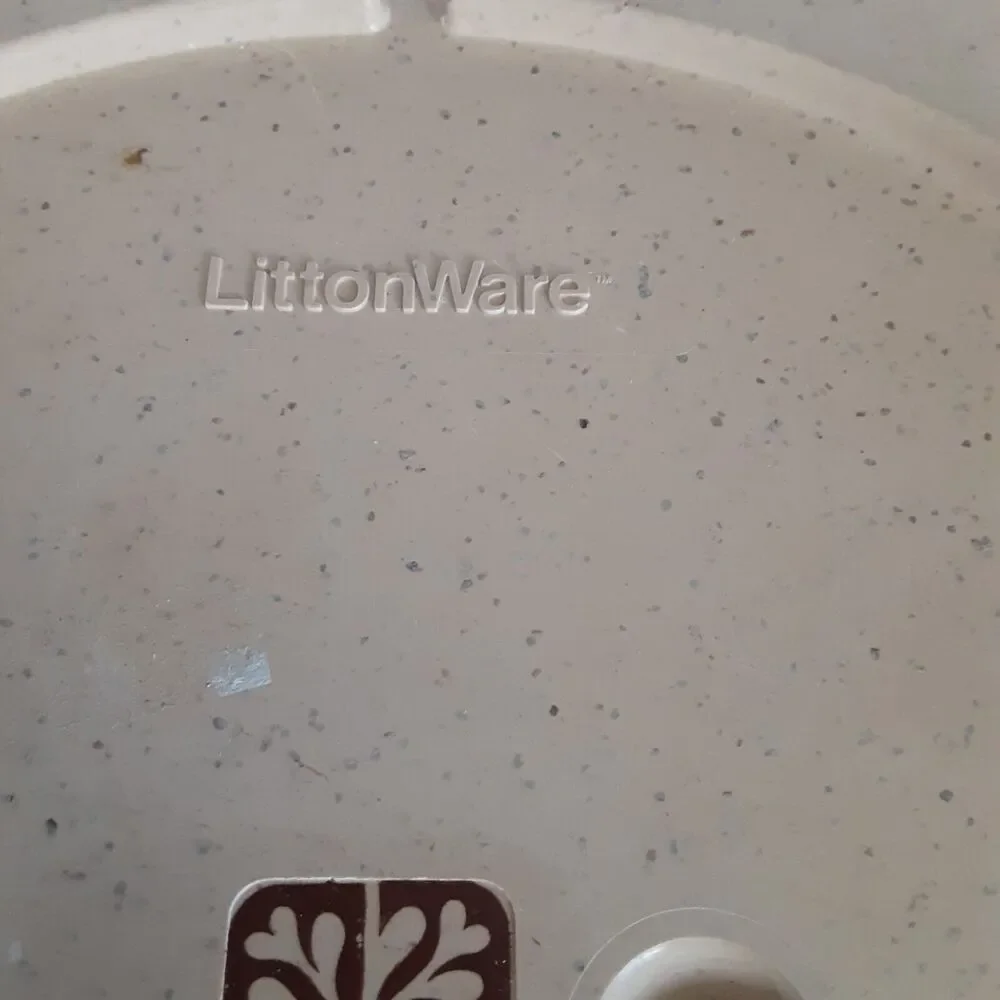 Littonware Crock w/Lid Micro,Conventional, Convection One Pot Meals